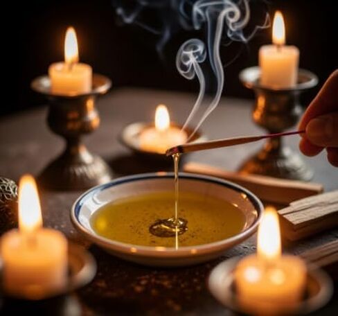 San Rafael Holy Oil from Seven Temples,Spiritual and Blessed. Handmade with Natural Ingredients! Consecrated,and ritualized Watched Over by spirituals Guides. in Kuwait