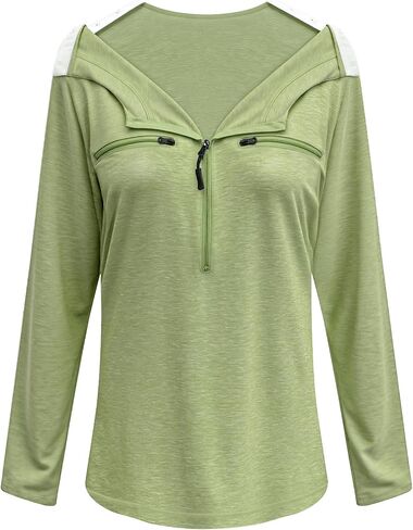 Chemo Port Shirts for Women Long Sleeve Post-Surgery Recovery with 2 Side Snaps Shoulder Surgery & Dialysis Recovery Shirts in Saudi Arabia