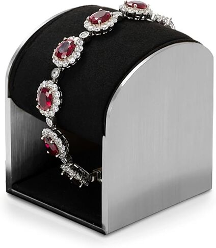 Oirlv Microfiber Ring Display Stand, Compact Jewelry Holder for Retail & Home, Part of a Complete Jewelry Display Set in Kuwait