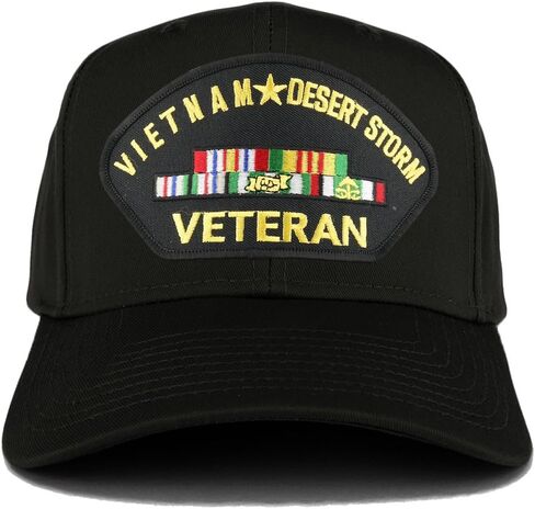 قبعة بيسبول من Armycrew فيتنام وDesert Storm Veteran مطرزة برقعة سناباك in Kuwait