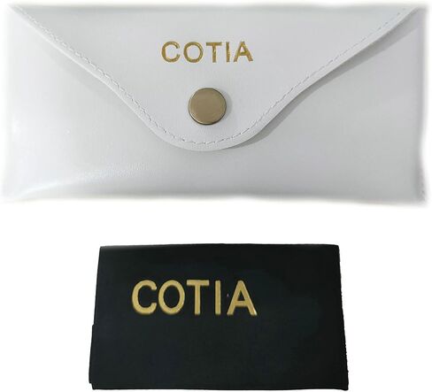 COTIA Semi-Rimless Sunglasses for Men Women UV400 Protection Classic Square Half Frame Driving Sun Glasses in Kuwait