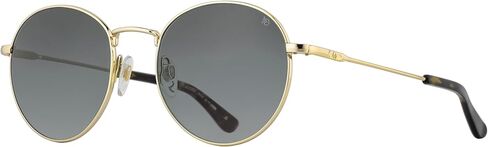 AO AO-1002 Sunglasses - Gold - SunVogue Green Gradient AOLite Nylon Lenses - Polarized - 51-19-145 in Saudi Arabia