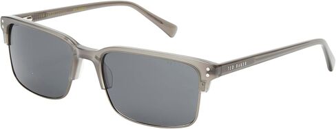Ted Baker TMS160 Men's Rectangular Polarized Fashion Sunglasses, UV400 Protection, 55 mm in Kuwait