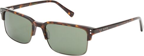 Ted Baker TMS160 Men's Rectangular Polarized Fashion Sunglasses, UV400 Protection, 55 mm in Kuwait