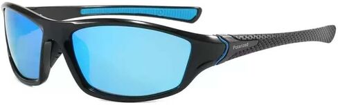 3 Pack Sports Polarized Sunglasses Men Women, UV400 Protection Wrap Around Sun Glasses for Running Cycling Fishing non-slip rubber nose pads in Saudi Arabia