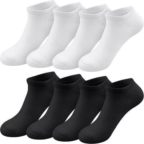 Men’s Cushioned Low Cut Cotton Socks – Seamless Toe, Padded Sole & Toe, Breathable Daily Comfort in Saudi Arabia