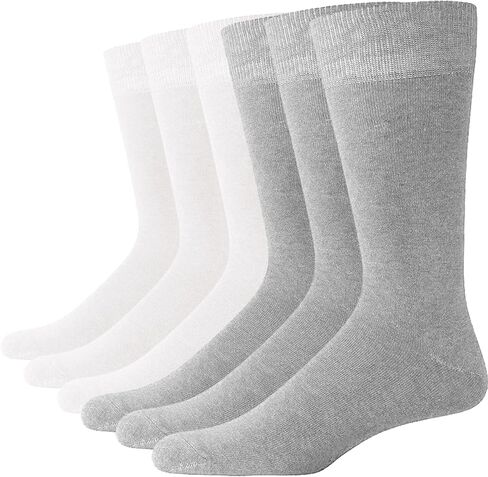 Mens Sport Running Calf Socks 6 Pack Performance Cushioned Breathable Dress Socks for Men in Saudi Arabia