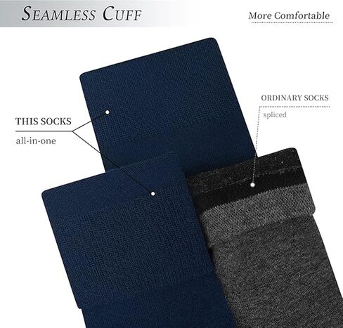 Mens Sport Running Calf Socks 6 Pack Performance Cushioned Breathable Dress Socks for Men in Saudi Arabia