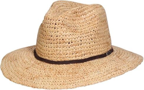 Conner Hats Brays Beach Sun Hat - Packable UPF 25+ Organic Raffia Wide 3.25" Brim Straw Hat, Crushable Travel Sun Hat in Saudi Arabia