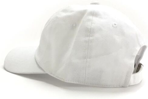 Dad Brand Goat Dad Hat for Men - Embroidered 6-Panel Unstructured Cotton Cap, Adjustable Buckle Closure, Curved Brim, Comfortable Everyday Wear - White Funny Dad Gift Hat in Kuwait
