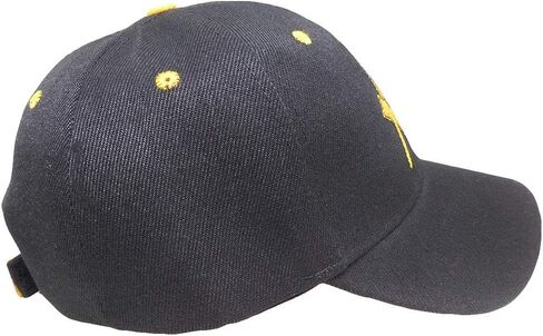 GenCP Freemason Embroidered Black Adjustable Hat Mason Masonic Lodge Baseball Cap in Kuwait