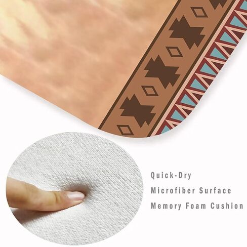 Animal Running Horse Kitchen Rugs Set 3 Pieces Horses Herd Run in Desert Sand Storm Against Dramatic Sky Floor Mats Washable Doormat Anti Fatigue Non-Slip Western Runner Rugs Bedroom Area Carpet in Saudi Arabia