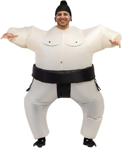 Inflatable Sumo Wrestler Suits Wrestling Halloween Costume Adult in Saudi Arabia