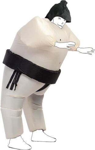 Inflatable Sumo Wrestler Suits Wrestling Halloween Costume Adult in Saudi Arabia