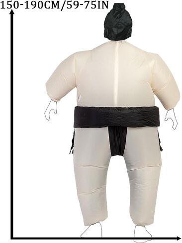 Inflatable Sumo Wrestler Suits Wrestling Halloween Costume Adult in Saudi Arabia
