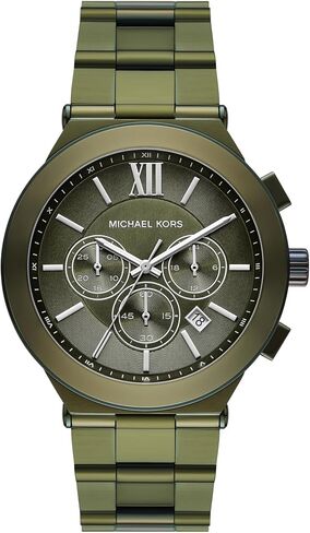 Michael Kors Men's Billie Chronograph Green Stainless Steel Watch (Model: MK9268) in Kuwait