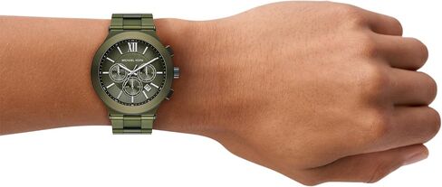 Michael Kors Men's Billie Chronograph Green Stainless Steel Watch (Model: MK9268) in Kuwait
