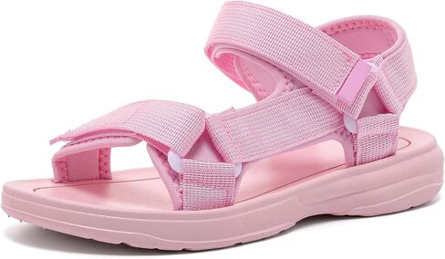 Size 8 Women Hiking Sport Sandals Outdoor Walking Sandals Womens Comfort Arch Support Adjustable Athletic Water Sandals With Back Strap Lightweight Non Slip Open Toe Summer Shoes for Beach Camping sandalias in Kuwait