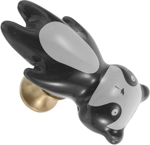 Ciieeo Creative Panda Brass Drawer Pulls Cartoon Cabinet Knobs Decorative Furniture Handles for ’ Room Nursery Dresser Door Pulls in Kuwait