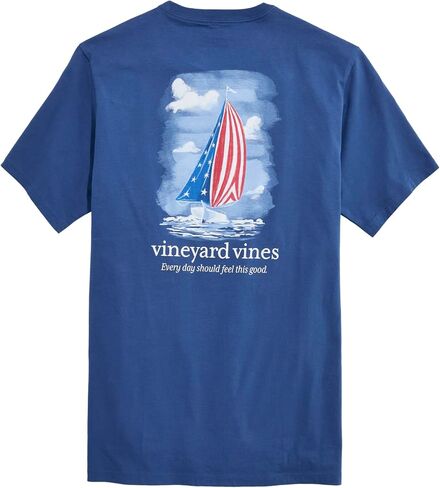vineyard vines Americana Sail Short Sleeve Tee in Saudi Arabia