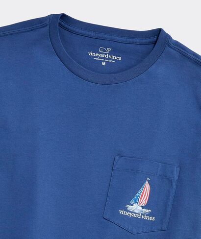 vineyard vines Americana Sail Short Sleeve Tee in Saudi Arabia