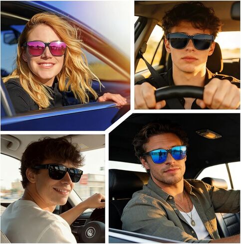 HAOLOTA Fit Over Sunglasses-Polarized for Men, Oversized Sun Glasses Square Shades UV400 Protection for Driving in Saudi Arabia