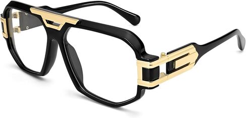 Dollger Oversized Square Aviator Sunglasses for Men Women Fashion Classic Designer Shades Sunglasses in Kuwait