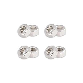 7/16-14 Hex Nuts - IMScrews 304 Stainless Steel Hardware Hex Nuts - Durable and Rust-Resistant Fasteners for Home Repairs and Professional Projects Pack of 5
