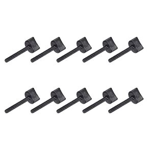 DMiotech 10 Pack M4x30mm Thumb Screws Bolts Hand Driven Spade Nylon Screw Metric Thread for RC Model RC Aircraft