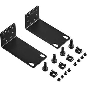 PhyinLan Rack Ear Kit for TP-Link 19-inch Rackmount Switches 1U Rack Width Extender 10.6 Inch to 19 Inch