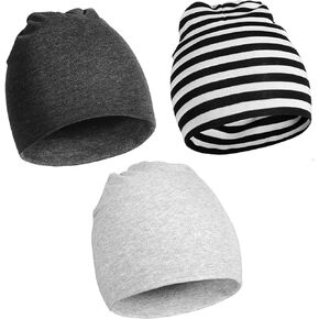 Baby Cotton Beanies for Boys Toddler Knit Hats Cute Warm Infant Beanies for Baby Girls Toddler Caps