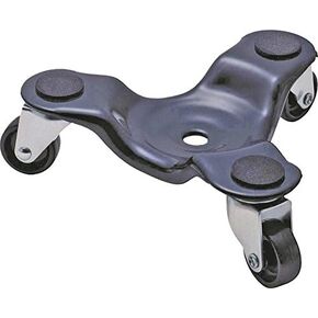 Rocky Mountain Goods 3 Wheel Furniture Dolly with Casters - 12" - 300 Pound Capacity - Larger Wheels for Easier Moving - Moving Dolly with Caster Steel Ball Bearings - Cushion Pads (1 Dolly)
