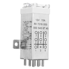 Overload Relay, Overload Protection Relay Accessory, Overload Protection Relay, 0005406745, Replacement for C‑CLASS COUPE E‑CLASS KOMBI T‑Model Saloon