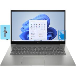 HP Newest Envy 17t-Laptop 17.3 بوصة تعمل باللمس FHD IPS (14-Core Intel i7-13700H، 64 جيجابايت ذاكرة الوصول العشوائي، 2 تيرابايت PCIe SSD، Intel Iris Xe، Backlit KYB، 2 Thunderbolt 4، WiFi 6E، BT 5.3، Win 11 Pro) حزمة مع /DKZ المحور in Kuwait