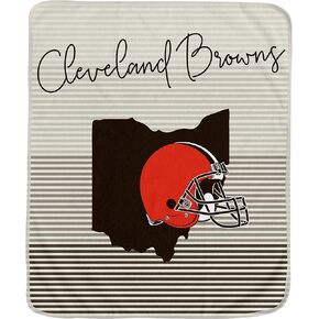Officially Licensed NFL State Stripe Blanket, 60" x 70