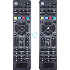 【Pack of 2】 Universal TV Remote Repacement Control for LG,Samsung, TCL, Philips, Vizio, Sharp, Sony, Panasonic, Sanyo, Insignia, Toshiba and Other Brands LCD LED 3D HDTV Smart TV (RC-G006)