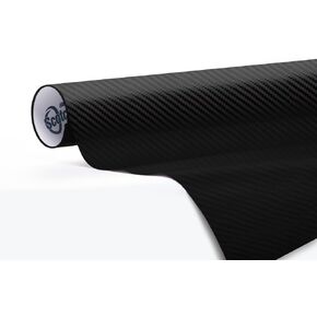 3M Scotchprint Series 1080 ألياف الكربون الأسود الفينيل التفاف السيارة ورقة الفيلم - 3M1080-1ft x 1ft (sq/ft) (12in x 12in) in Kuwait