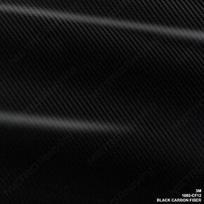 3M 1080 CF12 BLACK CARBON FIBER 60"x24" Vinyl Flex Wrap