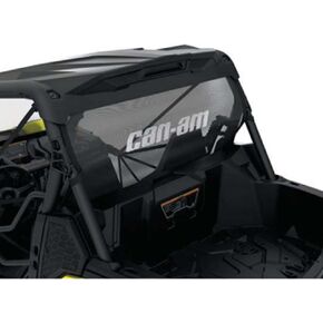Can-Am New OEM Rear Wind Screen Maverick Trail Black, 715003664