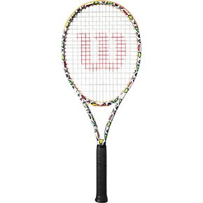 Wilson Clash 100L V2 Britto Hearts Unstrung Performance Tennis Rackets - Grip Sizes 2-3 in Saudi Arabia