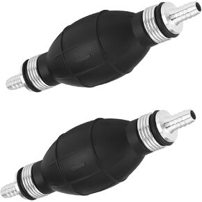 2Pcs Boat Primer Bulb Boat Fuel Line Primer Bulb Fuel Primer Bulb 3/8 Marine Gasoline Petrol Diesel Pump For Marine Boat Accessories (5/16-Inch 8MM)