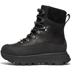 حذاء FitFlop النسائي Neo-d-hyker المقاوم للماء من الجلد/الجلد السويدي للخروج للكاحل