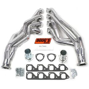 Doug's Headers D670A4 1-3/4" 4-Tube Full Length Metallic Ceramic Coated Exhaust Header for Ford Mustang 351C 67-70