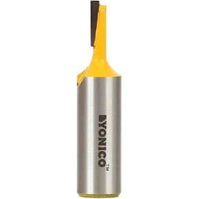 YONICO Router Bits Straight Bit 7/32-Inch Diameter X 1/2-Inch Height 1/2-Inch Shank 14154
