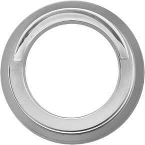 GG Grand General 68164 2-1/4 Inches Chrome Steel Gauge Cover Without Visor for Freightliner