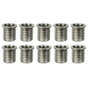 Thread Repair Inserts M10x1.5x14mm Insert Qty 10 Stainless Steel