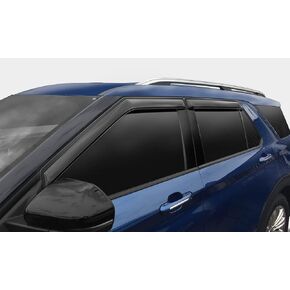 Auto Ventshade [AVS] Outside Mount Ventvisor / Rain Guards | Fits 2022 - 2024 Nissan Pathfinder- Smoke, 4 pcs. | 94765