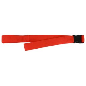 Iron Duck 31720F-OSC Spine Board Strap, 2 Piece, 7' Long, Plastic Buckle, Speed Clip, Nylon, Orange