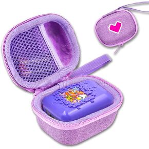 Hard Carrying Case for Bitzee Interactive Toy Digital Pet and Case,Travel Protective Storage Holder for Bitzee Virtual Electronic Pets Fits Kids Toys,Accessories,Batteries