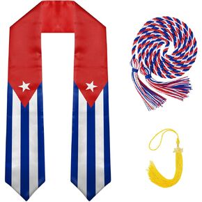National Flag Graduation Stole Class of 2024, Flag Graduation Sash Gift, Stoles for Graduation 2024 72" in Saudi Arabia